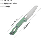 Kubey Elang Linerlock Jade