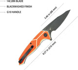 Kubey RBC-1 Outdoor Flipper Orange