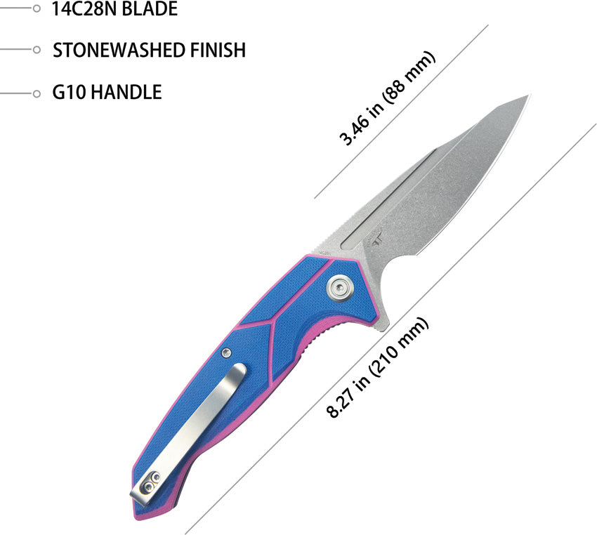 Kubey RBC-1 Outdoor Flipper Blue