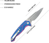 Kubey RBC-1 Outdoor Flipper Blue