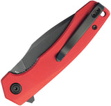 Kubey Calyce Linerlock Black Red