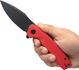 Kubey Calyce Linerlock Black Red