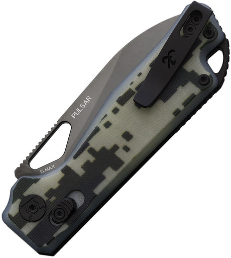 Kunwu Knives Pulsar XT Lock Camo G10