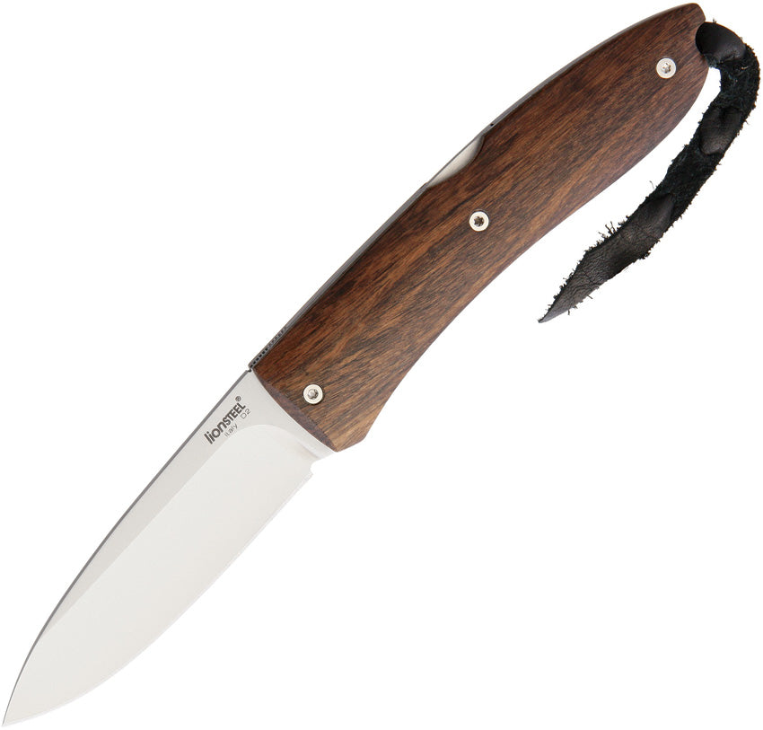 LionSTEEL Opera Lockback Santos Wood