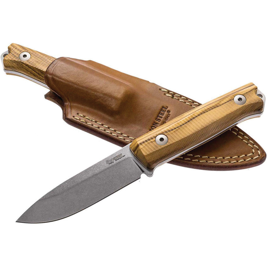 LionSTEEL Bushcraft B40 Olive Wood