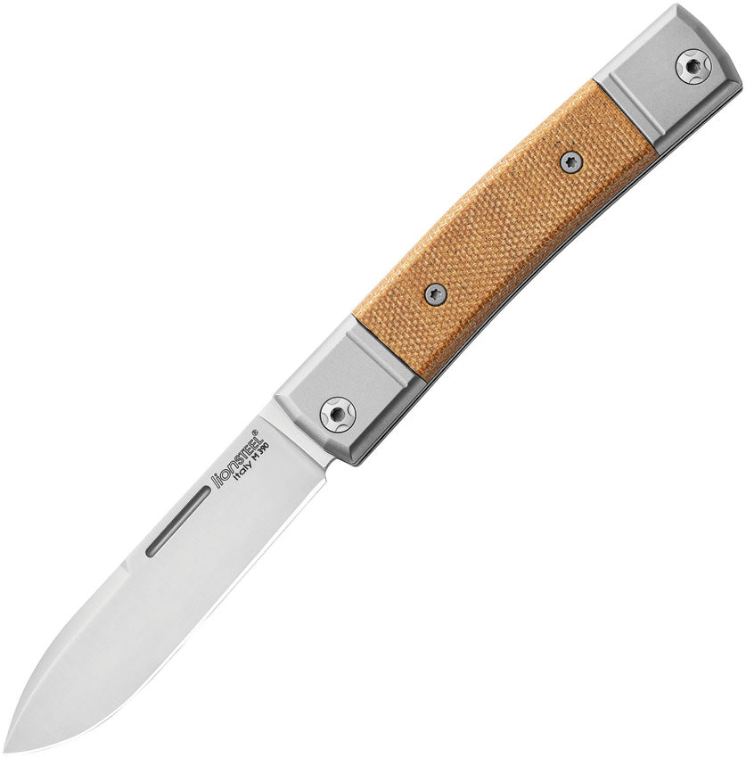 LionSTEEL BestMan BM2 Slip Joint Micarta