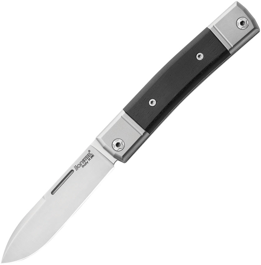 LionSTEEL BestMan BM2 Slip Joint Ebony