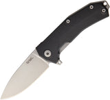 LionSTEEL KUR Linerlock Black