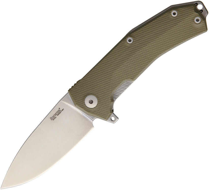 LionSTEEL KUR Linerlock Green