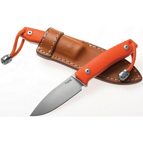 LionSTEEL M1 Fixed Blade Orange G10