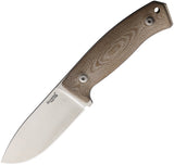 LionSTEEL M2M Fixed Blade Natural Canvas