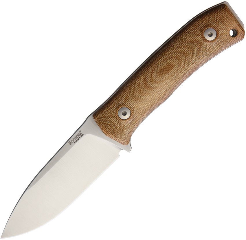 LionSTEEL M4 Fixed Blade Natural Canvas