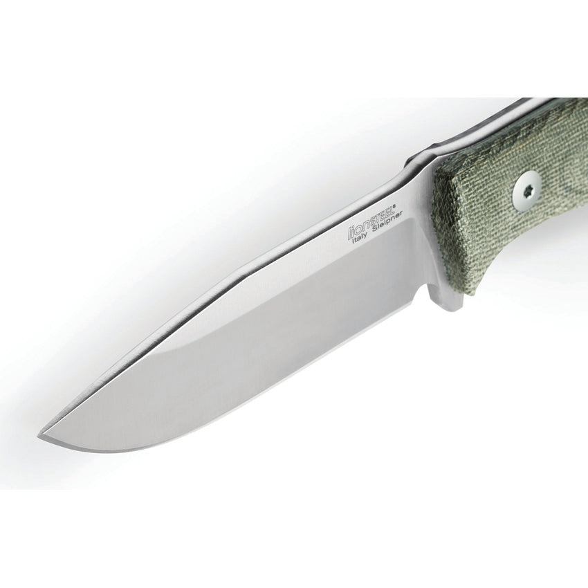 LionSTEEL M5 Fixed Blade Green Micarta