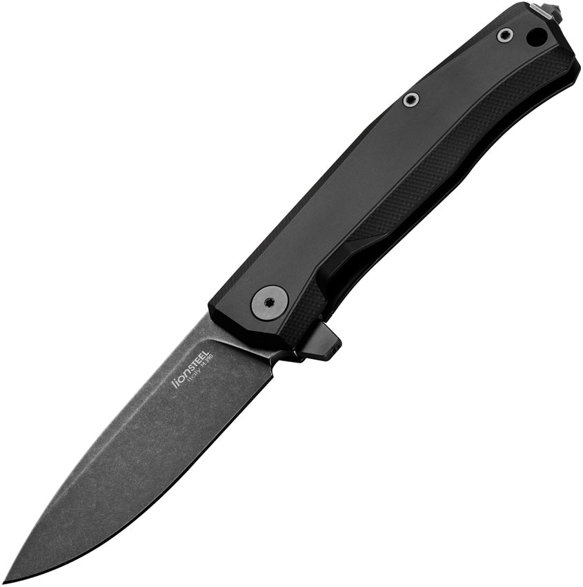 LionSTEEL Myto Framelock Aluminum Black