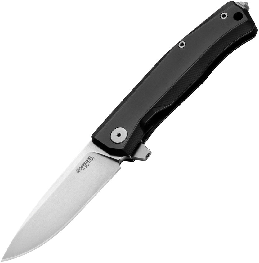 LionSTEEL Myto Framelock Aluminum Black