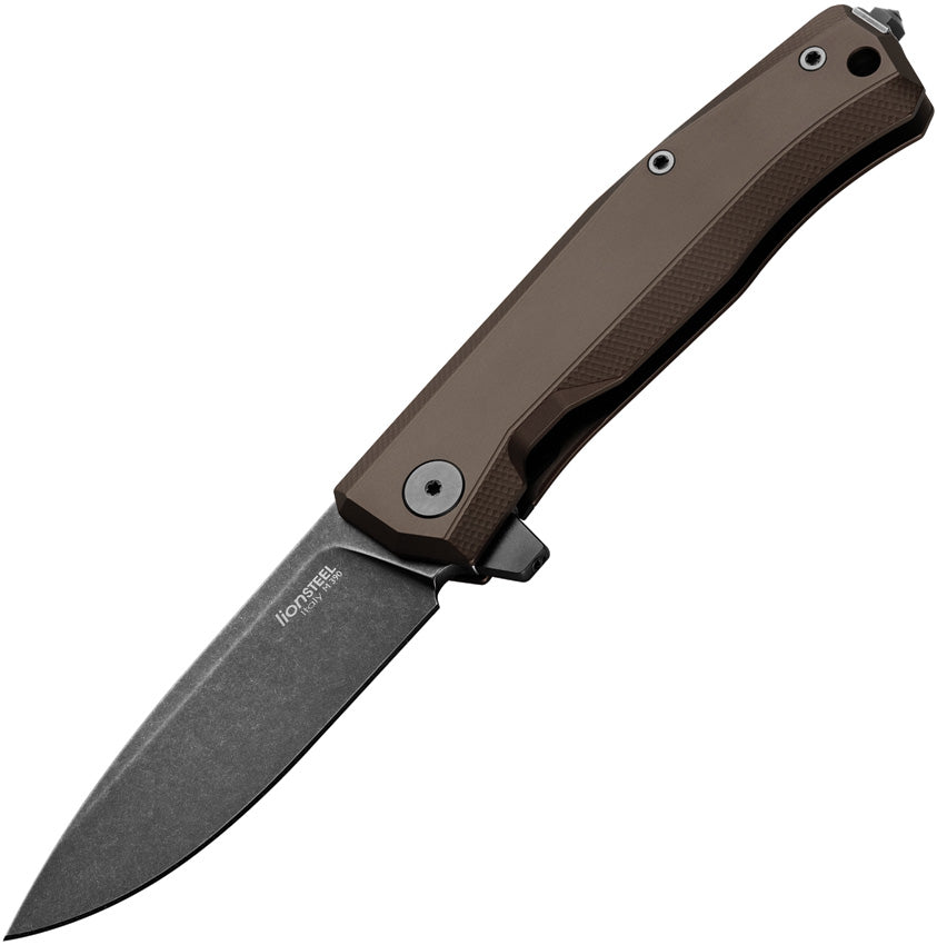 LionSTEEL Myto Framelock Aluminum Brown