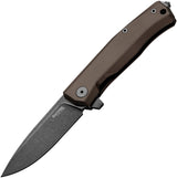 LionSTEEL Myto Framelock Aluminum Brown