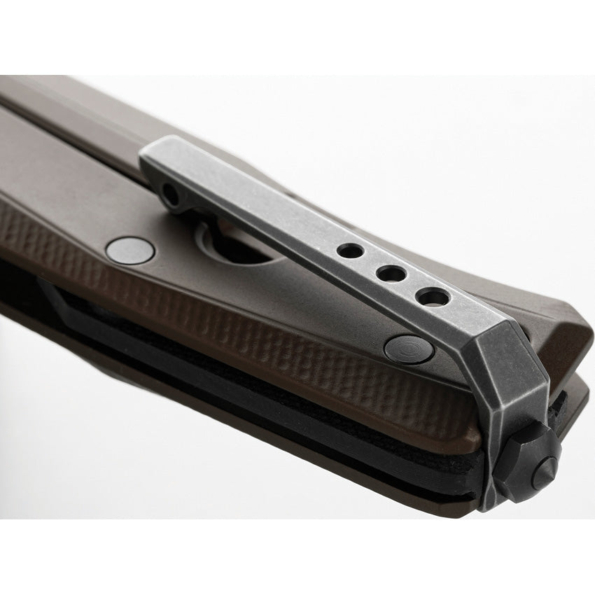 LionSTEEL Myto Framelock Aluminum Brown