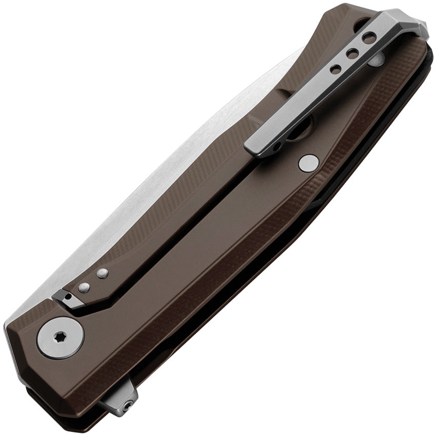 LionSTEEL Myto Framelock Aluminum Brown