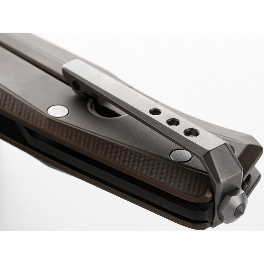 LionSTEEL Myto Framelock Aluminum Brown