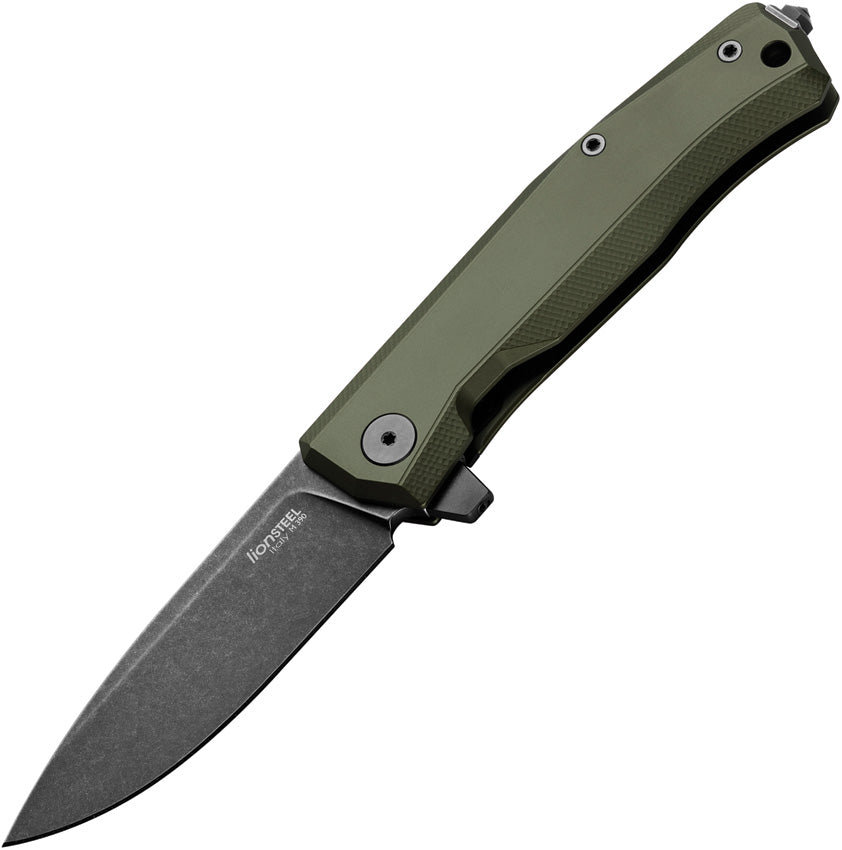 LionSTEEL Myto Framelock Aluminum Green