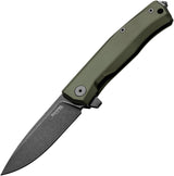 LionSTEEL Myto Framelock Aluminum Green