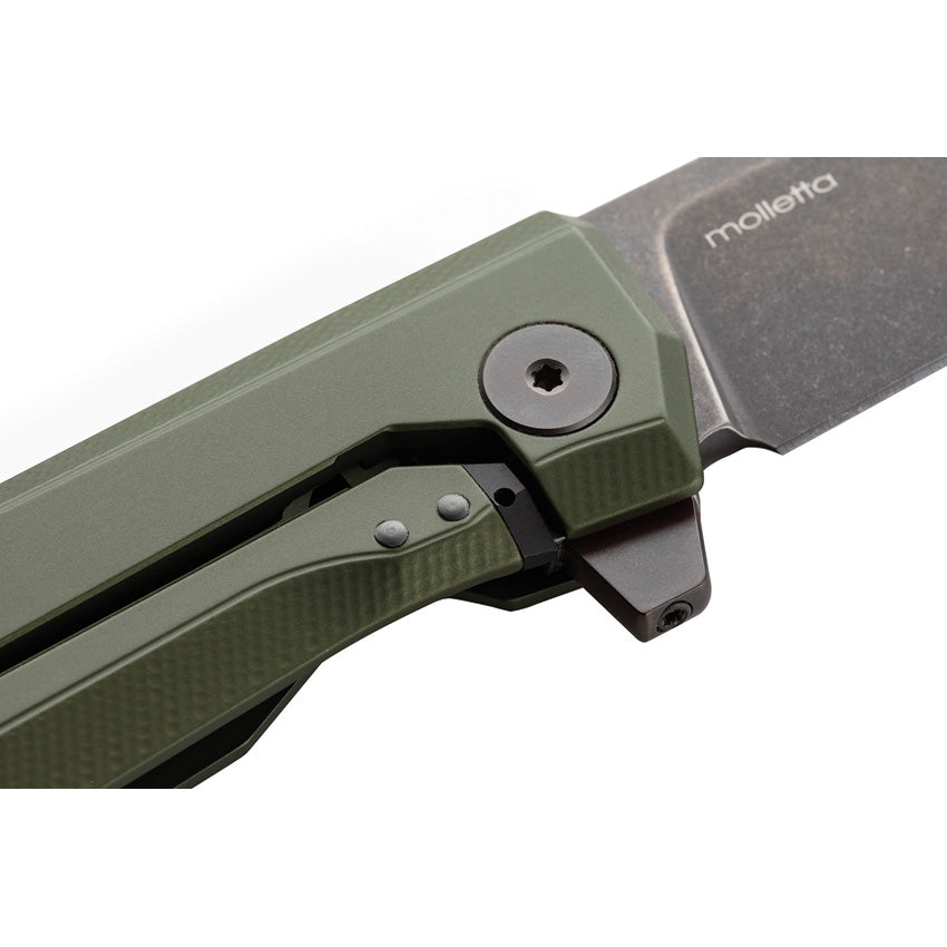 LionSTEEL Myto Framelock Aluminum Green