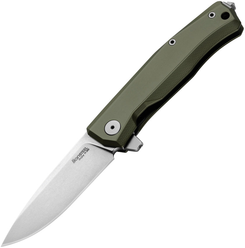 LionSTEEL Myto Framelock Aluminum Green