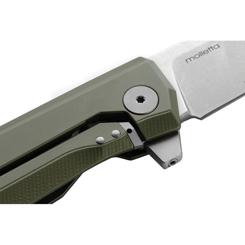 LionSTEEL Myto Framelock Aluminum Green
