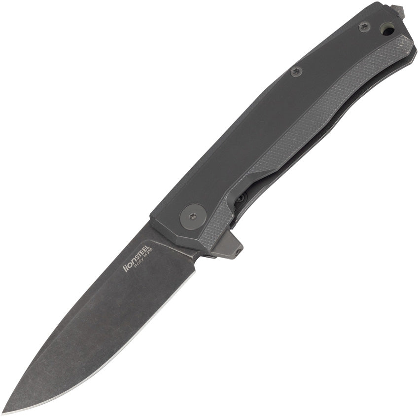 LionSTEEL Myto Framelock Titanium Black