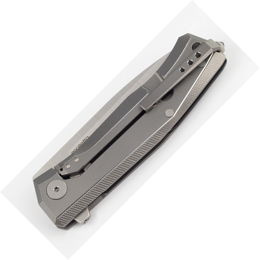 LionSTEEL Myto Framelock Grn Micarta