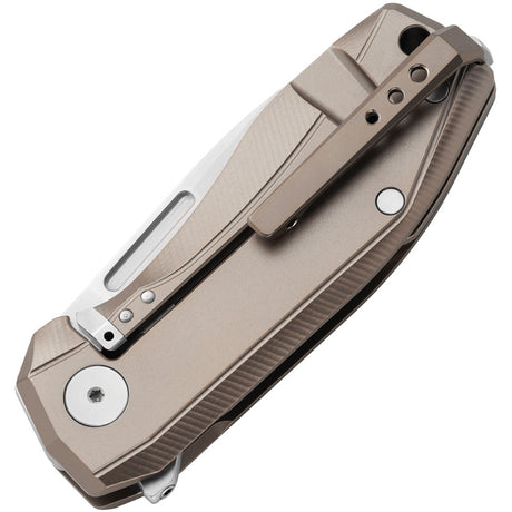 LionSTEEL Nano Framelock Bronze TI