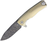 LionSTEEL ROK Titanium Framelock Gold