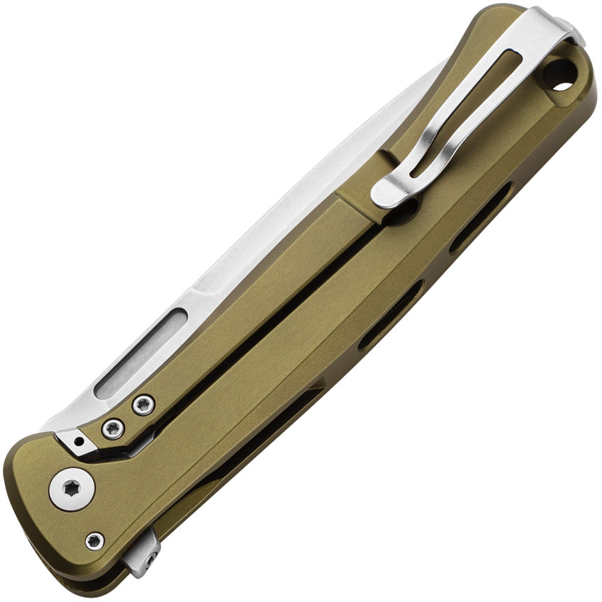 LionSTEEL Skinny Framelock Green Al SW