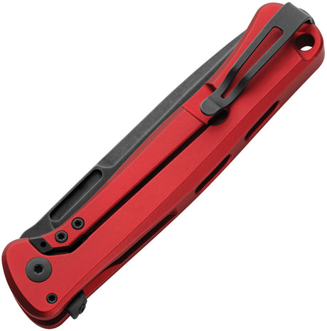 LionSTEEL Skinny Framelock Red Al