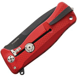 LionSTEEL SR11 Black Red Framelock