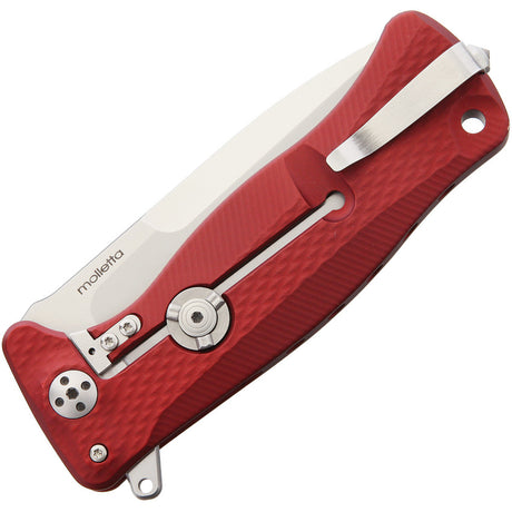 LionSTEEL SR11 Satin Red Framelock