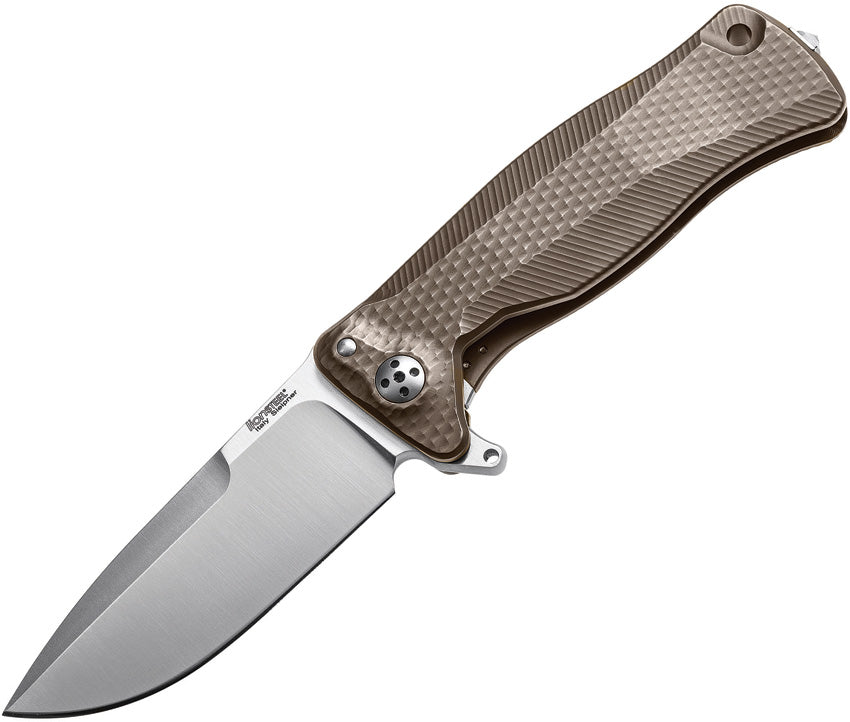 LionSTEEL SR11 Framelock Titanium Bronze