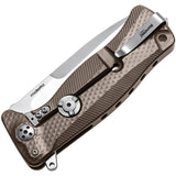 LionSTEEL SR11 Framelock Titanium Bronze