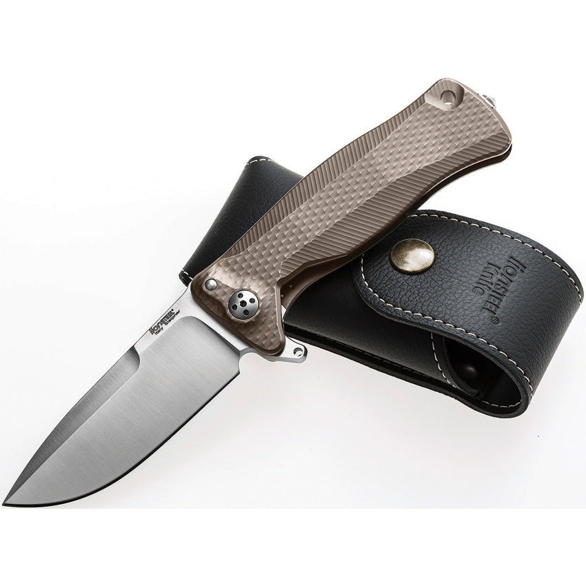 LionSTEEL SR11 Framelock Titanium Bronze