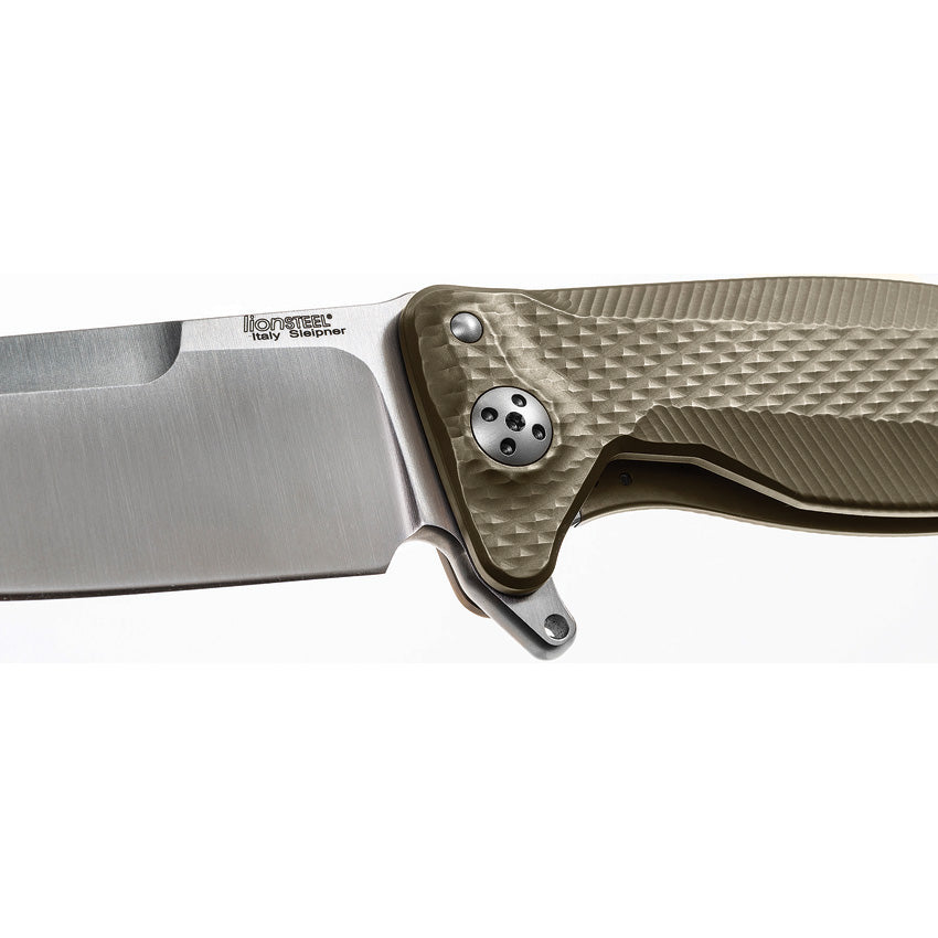 LionSTEEL SR11 Framelock Titanium Bronze