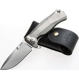 LionSTEEL SR11 Framelock Titanium Gray