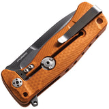 LionSTEEL SR22 Framelock Orange Black