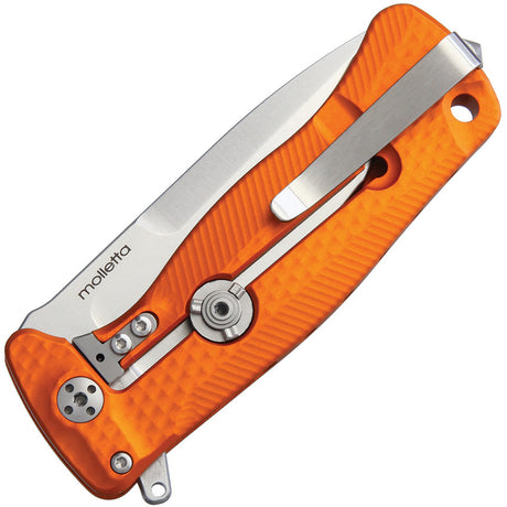 LionSTEEL SR22 Framelock Orange Satin