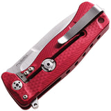 LionSTEEL SR22 Framelock Red Satin