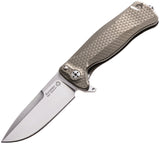 LionSTEEL SR22 Framelock Titanium Bronze