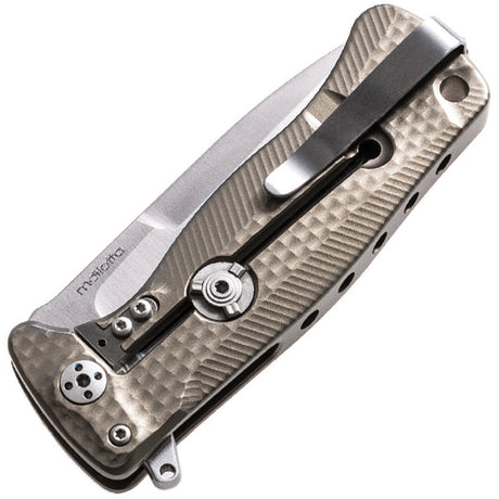 LionSTEEL SR22 Framelock Titanium Bronze