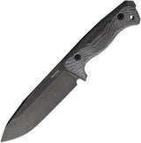 LionSTEEL T6 Fixed Blade Black/Black