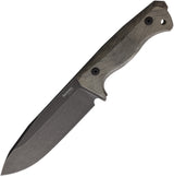 LionSTEEL T6 Fixed Blade Black/Green