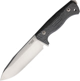 LionSTEEL T6 Fixed Blade Black Micarta